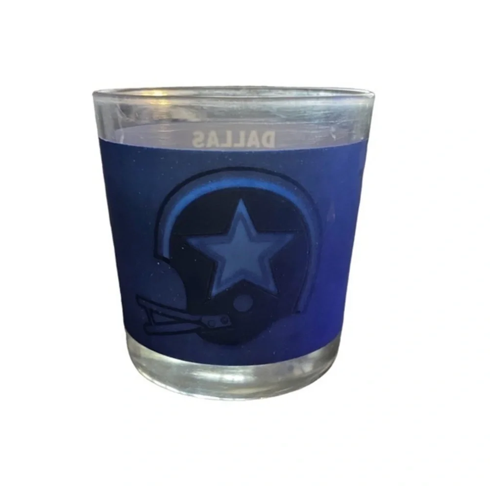 Vintage Dallas Cowboys Houze Art Glass